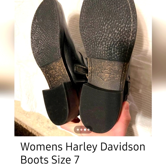 - HARLEY DAVIDSON MCALPIN BOOTS Size 7M - Picture 3 of 5